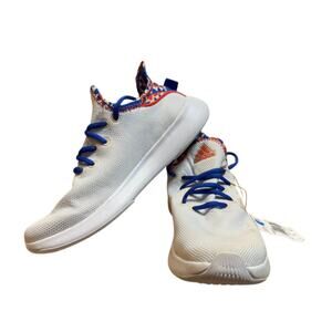 Adidas Cloudfoam Pure SPW Women’s Size 6 White Running Shoes Tribal Trim NWT